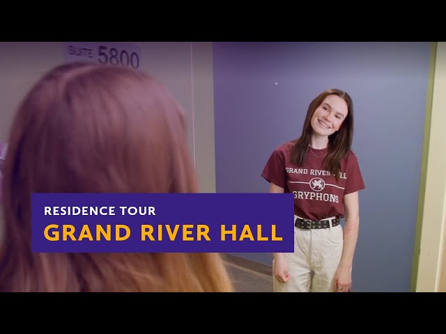 Tour Grand River Hall with Anika, Madison & Samantha