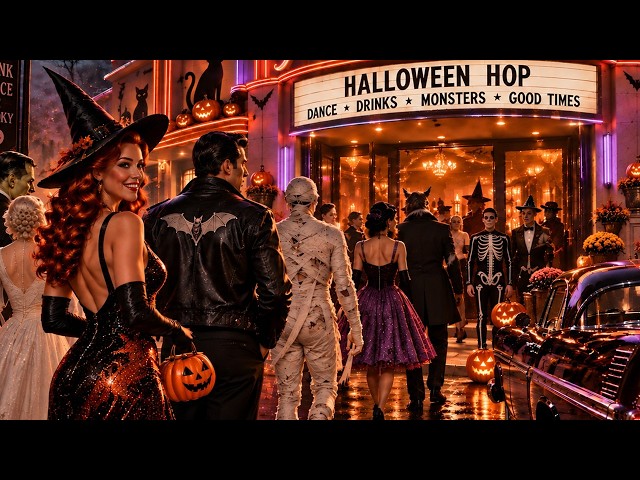 Halloween Hop Tonight!: All Ghouls Welcome | Retro AI Short Film