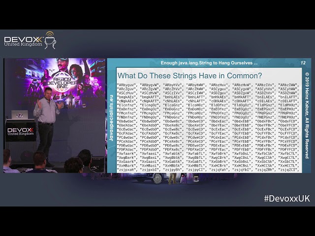 Enough java.lang.String to Hang Ourselves... by Heinz Kabutz