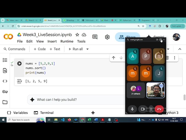 Sorting in Python – Hands-On Practice for Interviews & Placements