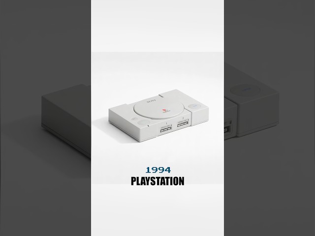 Evolution of PlayStation Consoles #playstation #console