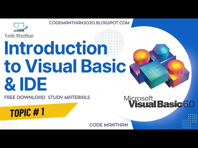 Everything You Wanted to Know About Visual Basic 6.0 | Visual Basic Tutorial for Beginners