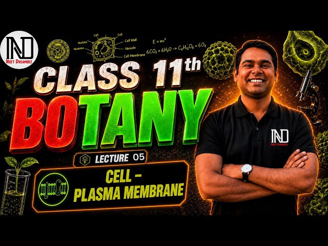 Lecture 5: Cell/Endomembrane System #class11th #botany #lifescience