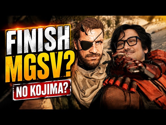 Can Konami Complete Kojima's Unfinished Metal Gear Solid V?