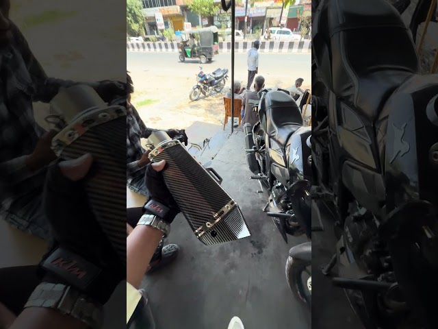 Universal Slip On Exhaust Silencer 36-51mm Muffler Pipe for All Motorcycle (Full Carbon) #shortvideo