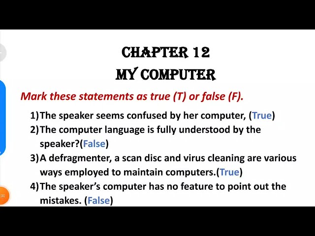 my computer class 5 question answers chapter 12 english reader ace with aster solutions
