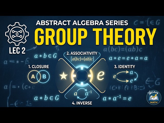 Abstract Algebra Lec 2: Group Theory, Fundamental Properties & Lagrange's Theore