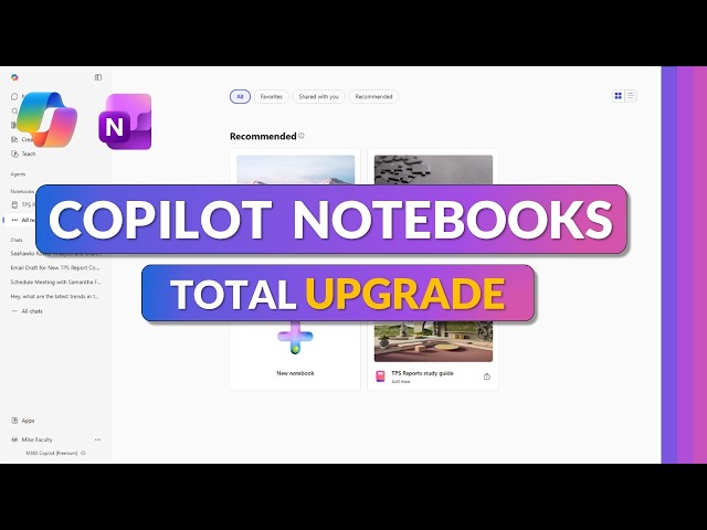 Microsoft 365 Copilot Notebooks | NEW updates for 2026