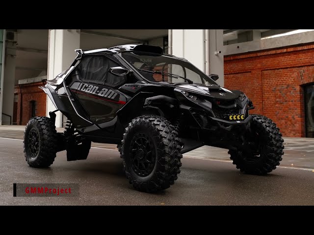 BRP Can-Am Maverick R X RS Carbon Fiber Widebody Kit by GMMproject.