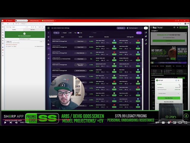 LIVE ARB/+EV Sports Betting | SHARP APP