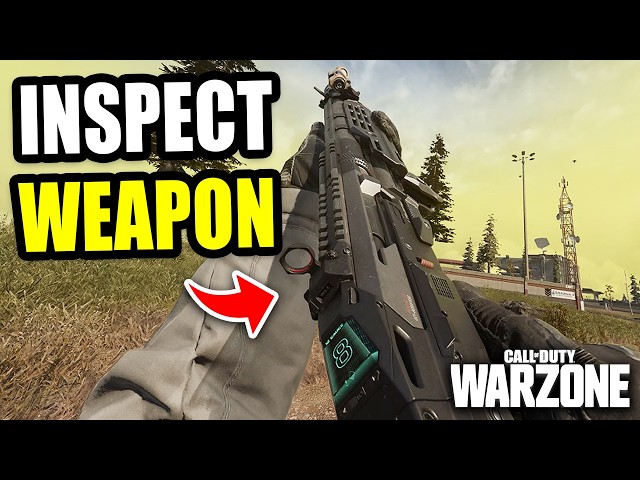 Cómo inspeccionar tu arma en COD Warzone