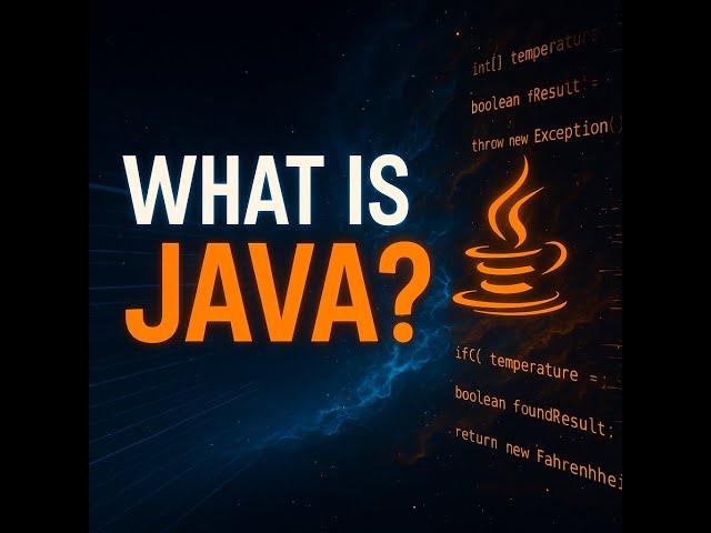WHAT IS JAVA ?