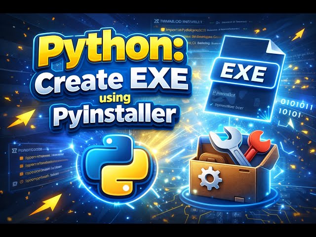 Create EXE from Python using PyInstaller in 2 minutes