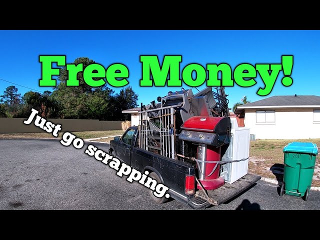 Scrap metal puts free money in my pocket.