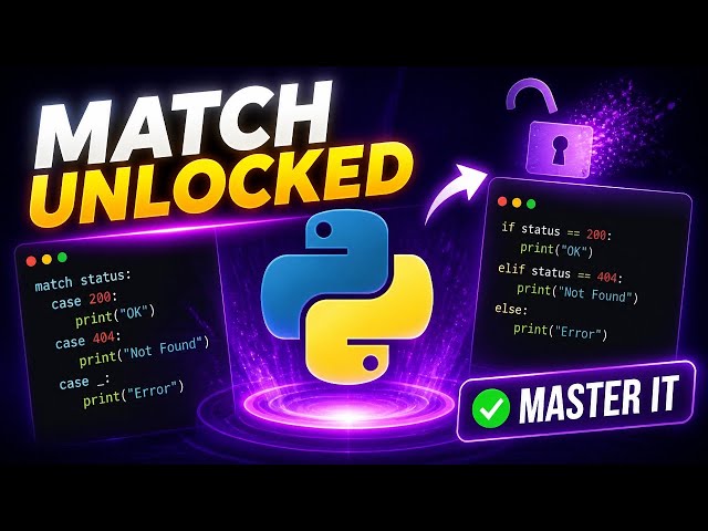 Mastering the Python Match Statement for Beginners