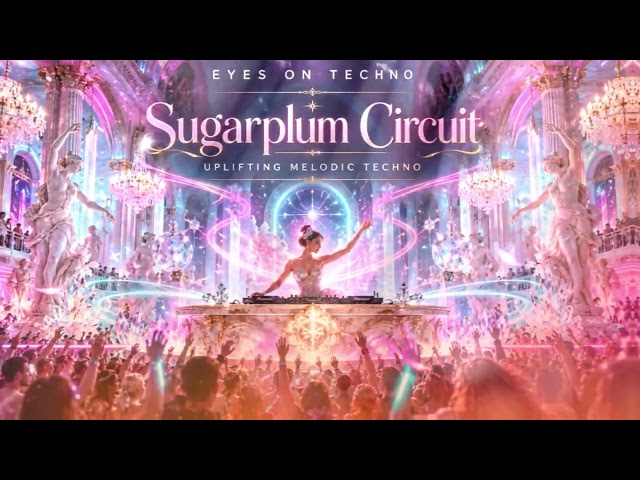 Sugarplum Circuit ✨ Uplifting Melodic Techno | 126 BPM Celesta, Strings & Classical Dance Energy