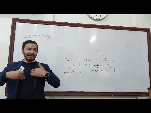 Lecture 21-1: C++ Operator Overloading with Friend Functions