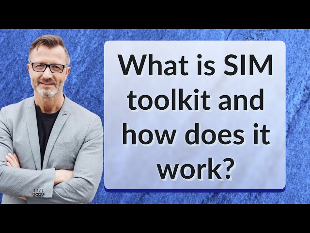 What is SIM toolkit and how does it work?