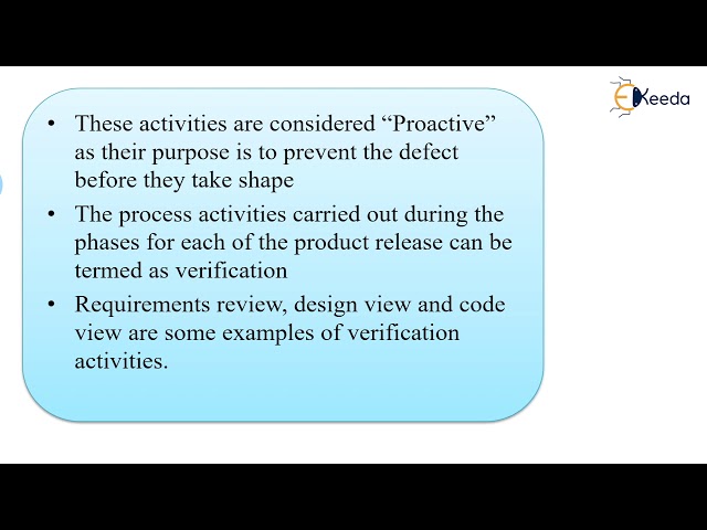 Verification and validation - Testing Methodology - Software Testing and Quality Assurance