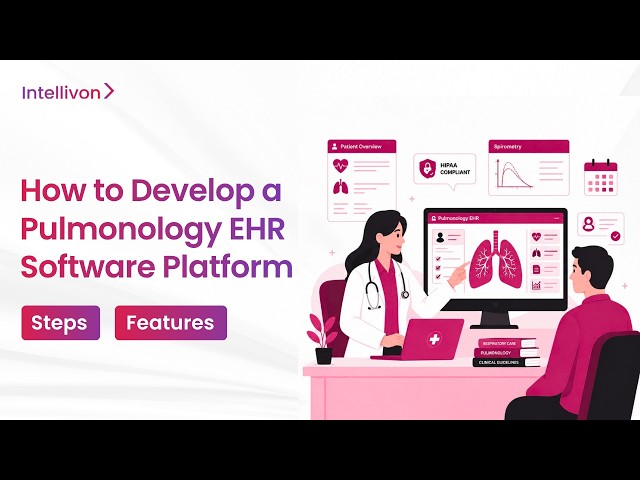 How to Develop a Pulmonology EHR Software platform in 2026 | Step-By -Step Guide