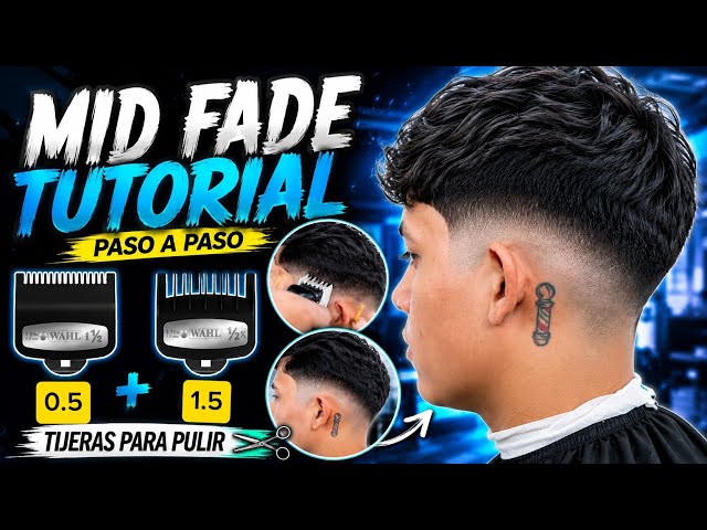 como hacer un MID FADE PERFECTO con la 1.5 y 0.5 💈 | TUTORIAL PASO A PASO (RESULTADO LIMPIO) 🔥