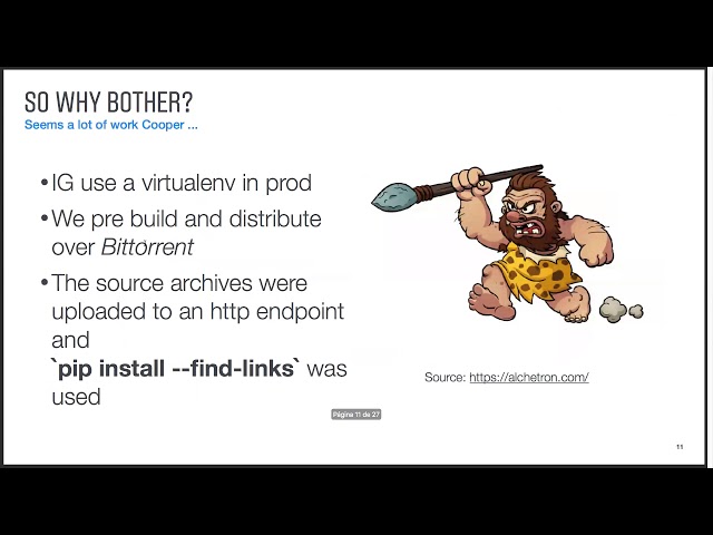 Cooper Lees - PyPI Internal Mirroring at Instagram/Facebook - Pyninsula #6