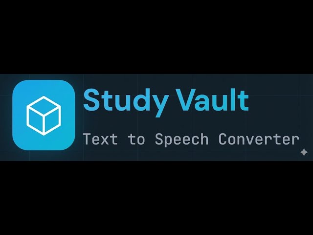 STUDY VAULT AWS
