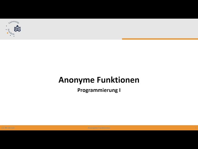 Lambda-Funktionen in Python