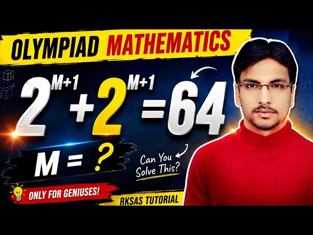 Olympiad Mathematics Challenge 🔥| Only Genius Can Solve This! 😱 | Maths by Raj Sir @RKSASTUTORIAL