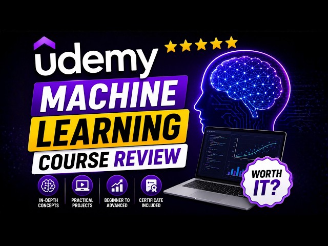 Best Udemy Machine Learning Courses (Honest Review) | Udemy Coupon Code