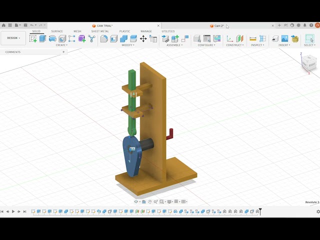Cam Mechanism Tutorial 3   stand