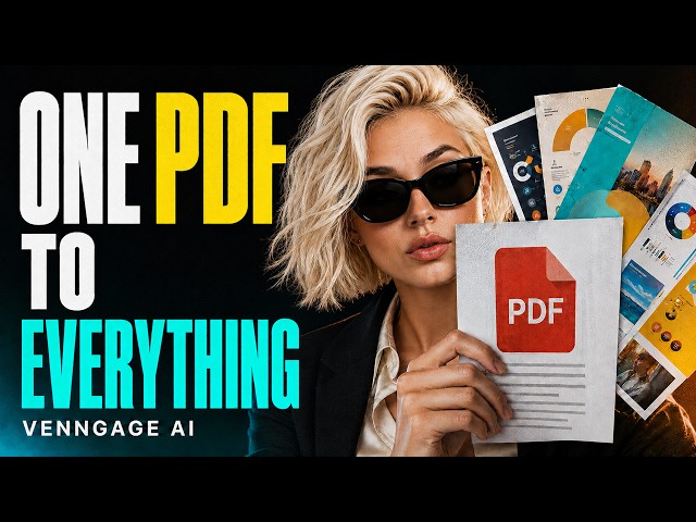 I Turned One PDF Into an Infographic, Report and Social Campaign With AI
