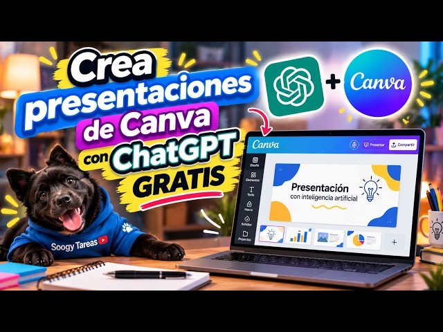 Cómo crear presentaciones en Canva con ChatGPT GRATIS | Paso a paso