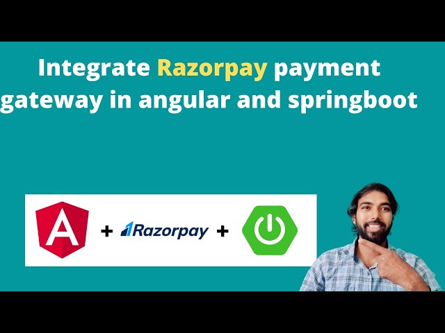 Integrate razorpay payment gateway in angular and springboot | razorpay | angular | springboot