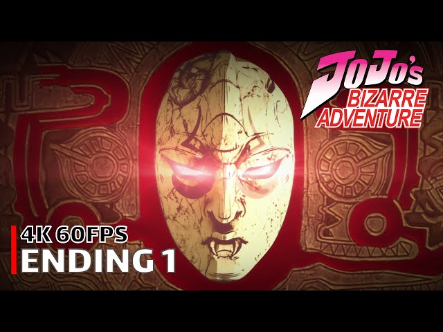 JoJo's Bizarre Adventure - Ending 1 [4K 60FPS | Creditless | CC]