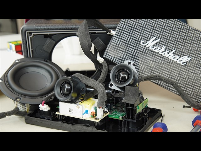 Marshall Kilburn 2 bluetooth speaker disassembly