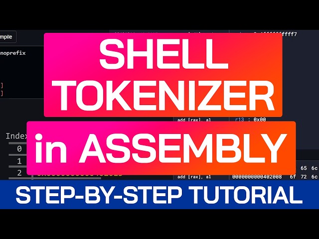 How a Shell Reads Commands | Building a Tokenizer in Assembly