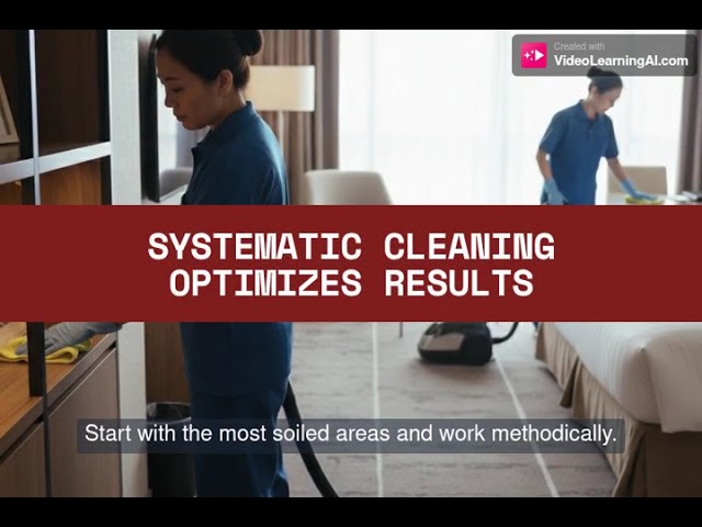 Basic training for SW to Janitorial/Housekeeping