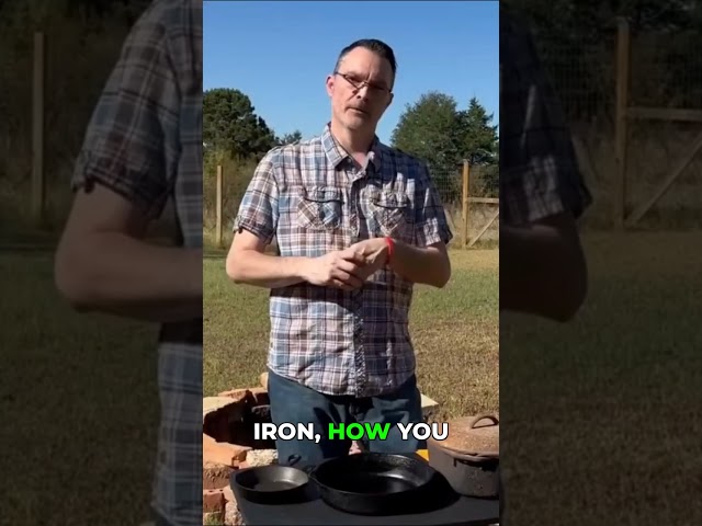 New Cast Iron? Cook THIS, NOT THAT! (Eggs will stick!)