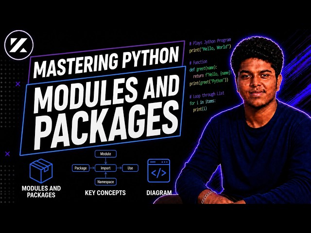 Python Modules and Packages Explained in Tamil | Python Tutorial for Beginners