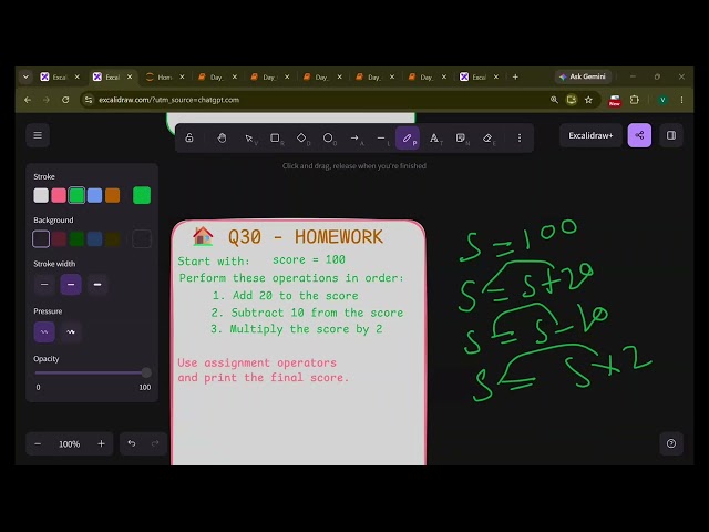 Learn Python by Solving Problems 🔥 | Day 7: Assignment Operators — Part 2 | Beginner to Advanced