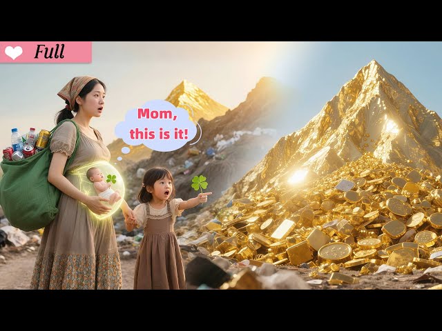 Poor Single Mom Kicked Out, Unborn Magic Baby Guides Her to Gold Mine—Now She’s a Billionaire!