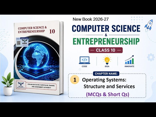 Computer Science Class 10, Unit 1 - Exercise, MCQs and Short Questions of Chapter 1 in English