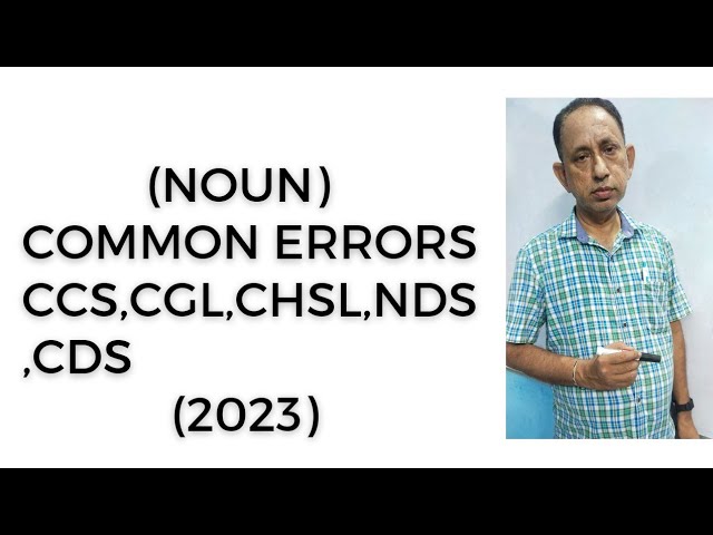 (Noun) singular and plural | English grammar for ssc,Cgl,chsl|continuous learning|