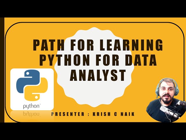PATH FOR LEARNING PYTHON FOR DATA ANALYST|Krish Naik Hindi