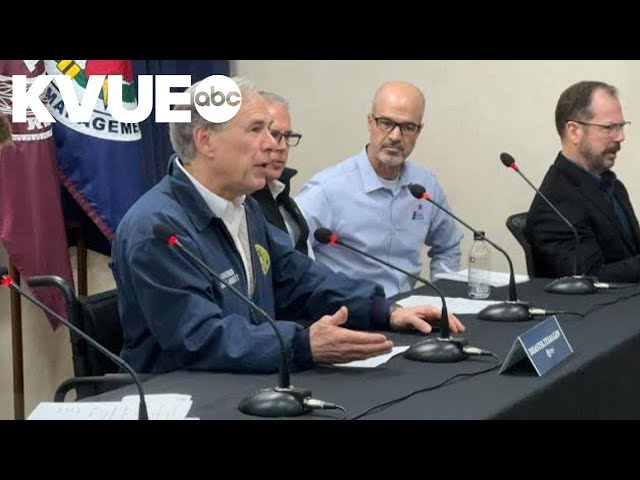 Gov. Greg Abbott provides update on Texas' winter weather preparations