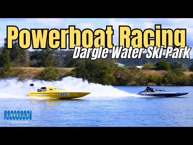 National Drivers Championship @ Dargle Water Ski Park - TOP CLASS POWERBOATS with Speed & Skill