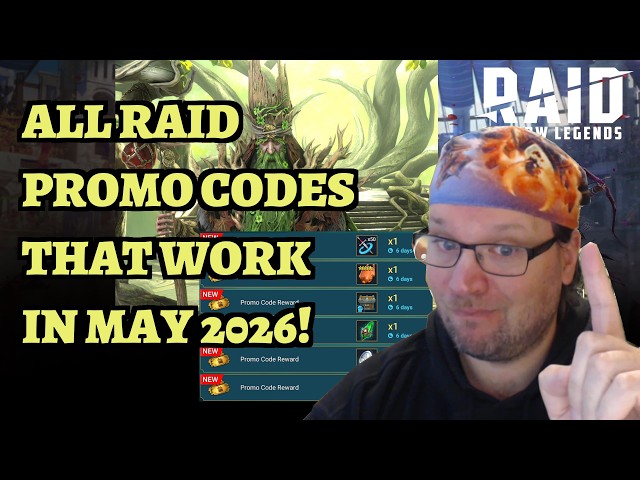 ALL Promo Codes That Work In May 2026! RAID: Shadow Legends