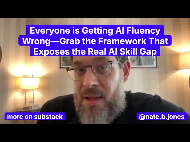 Everyone is Getting AI Fluency Wrong—Steal My 10 Level Framework That Exposes the Real AI Skill Gap