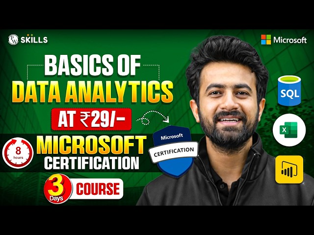 Data Analytics Course for Freshers | 8 Hours Complete Training